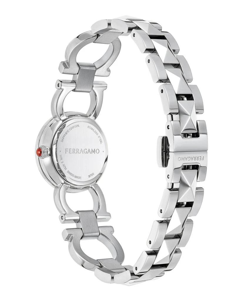 Salvatore Ferragamo Double Gancini Stud Bracelet Watch 3