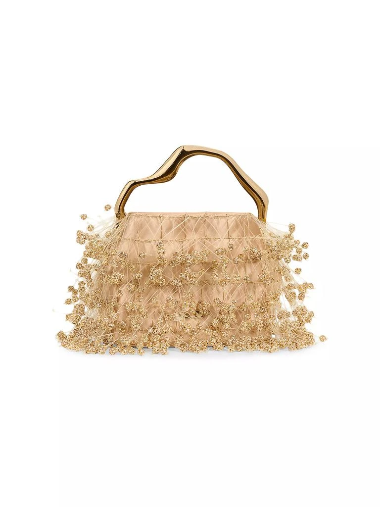 Cult Gaia Mini Solene Leather Top Handle Bag 1