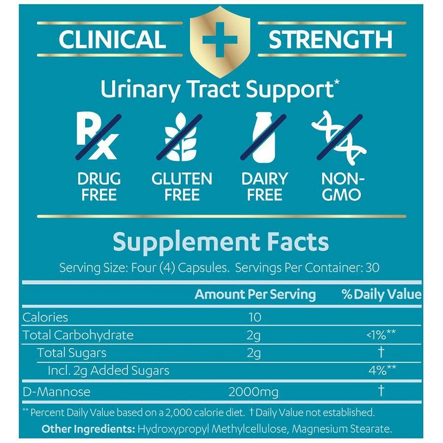 AZO D-Mannose Urinary Tract Health 6