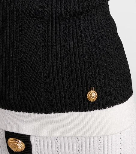 Balmain Ribbed-knit top 5