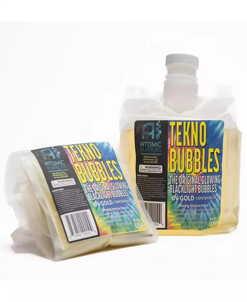 Atomic Bubbles - Tekno Bubbles 64 oz Gold Smart Pouch Refill 2