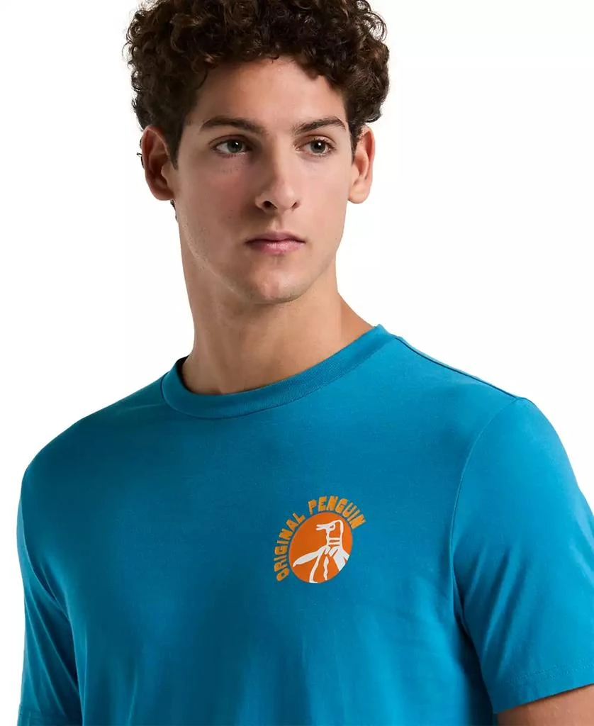 Original Penguin Men's Cocktail Pete Slim Fit Short Sleeve Crewneck Graphic T-Shirt 3