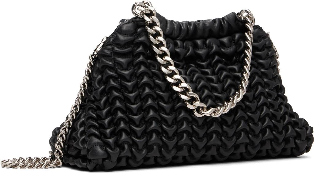 Stella McCartney Black Falabella Popcorn Drawstring Crossbody Bag 3