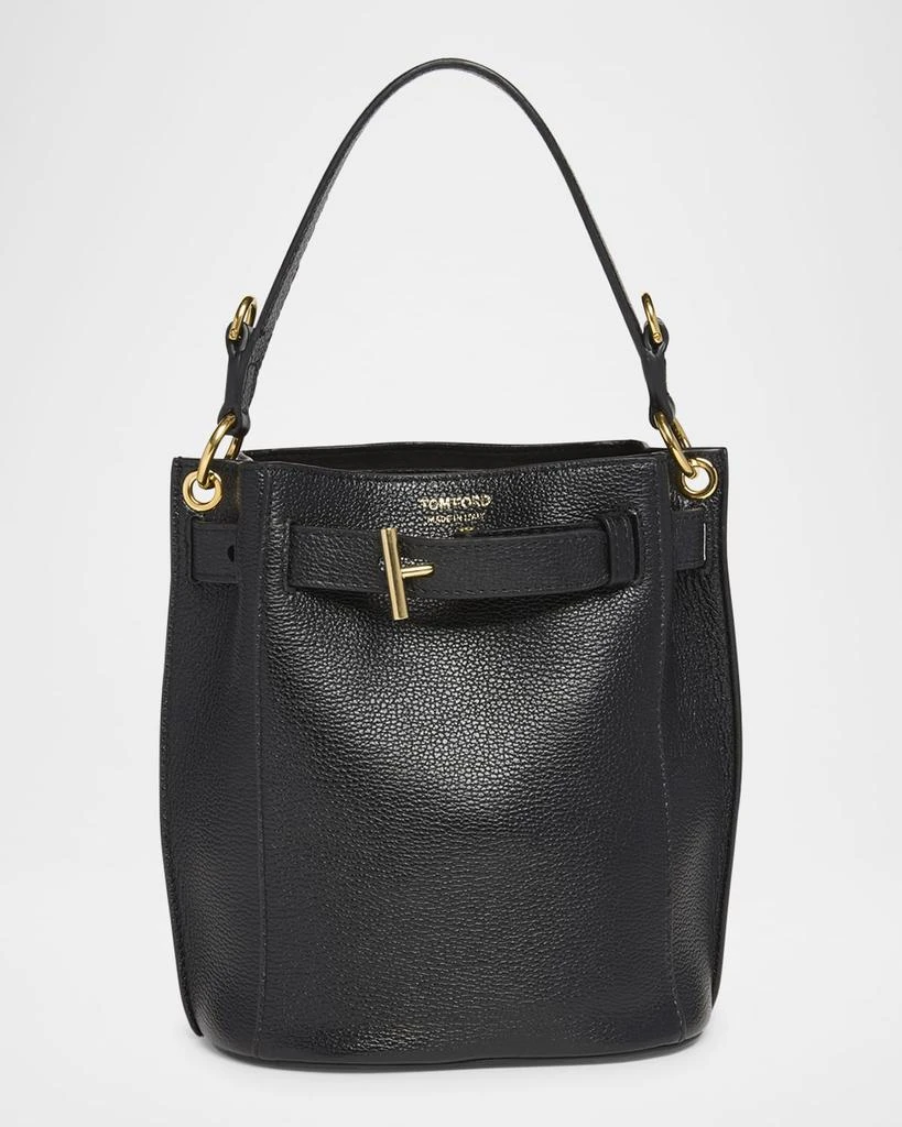 Tom Ford Audrey Mini Bucket Bag in Grain Leather 1