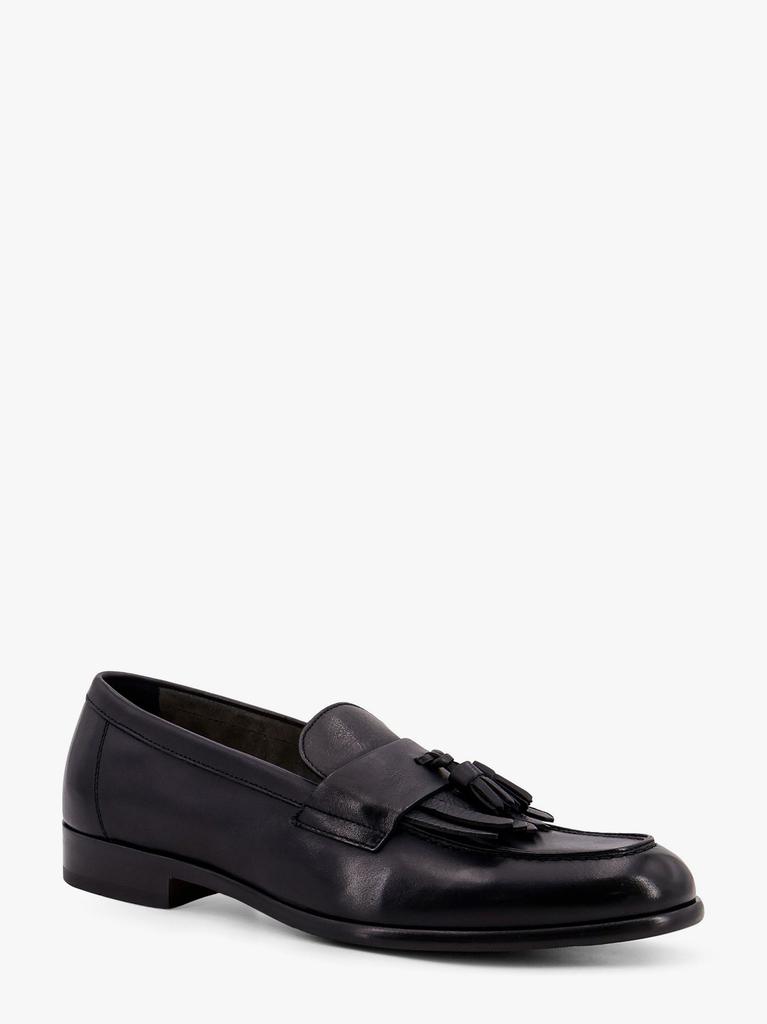 DOUCAL'S Leather loafer with iconic tassels