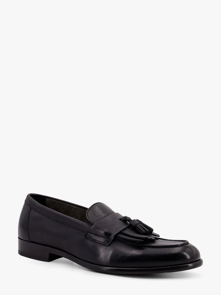 DOUCAL'S Leather loafer with iconic tassels 2