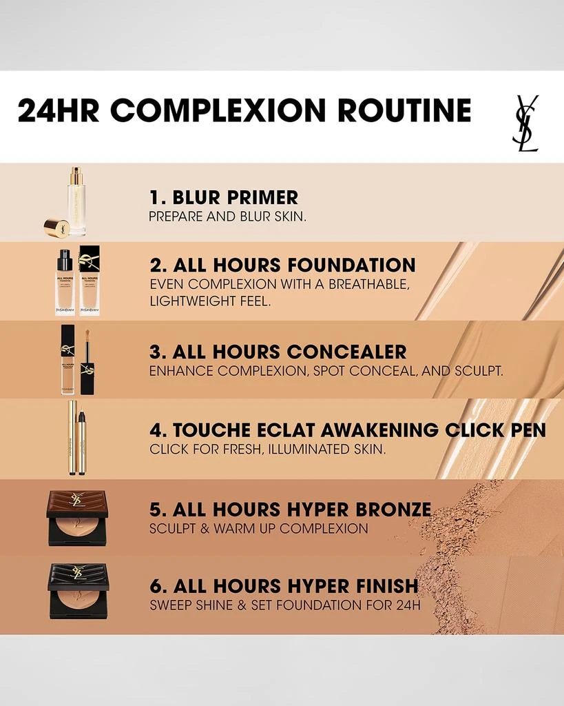 Yves Saint Laurent All Hours Hyper Finish Finishing Powder 7