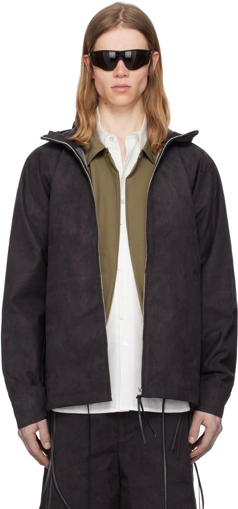POST ARCHIVE FACTION (PAF) Black 6.0 Center Bomber Jacket