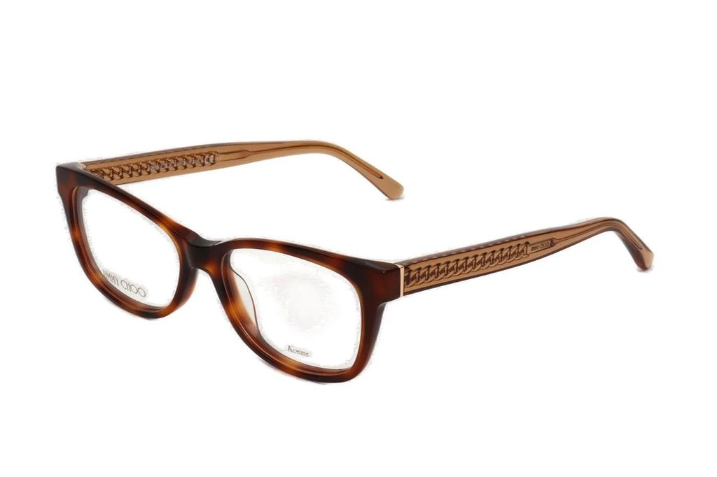 Jimmy Choo Jimmy Choo Eyewear Rectangular Frame Glasses 2