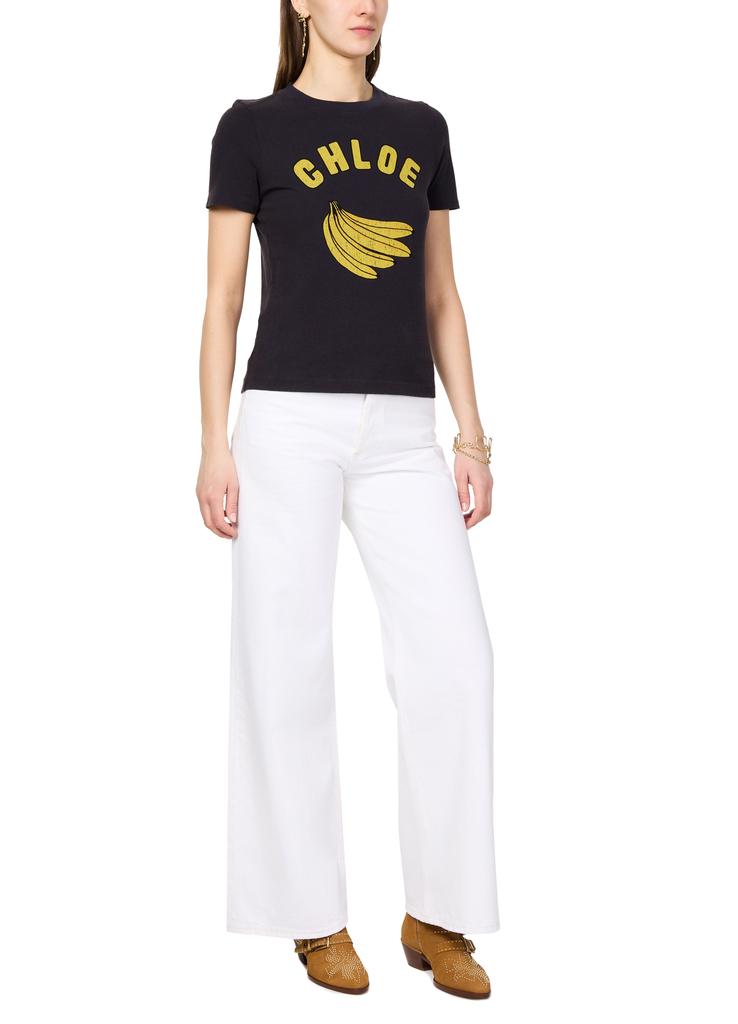 Chloé Banana print t-shirt - T-Shirts - Free Shipping