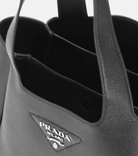 Prada Logo leather shoulder bag 3