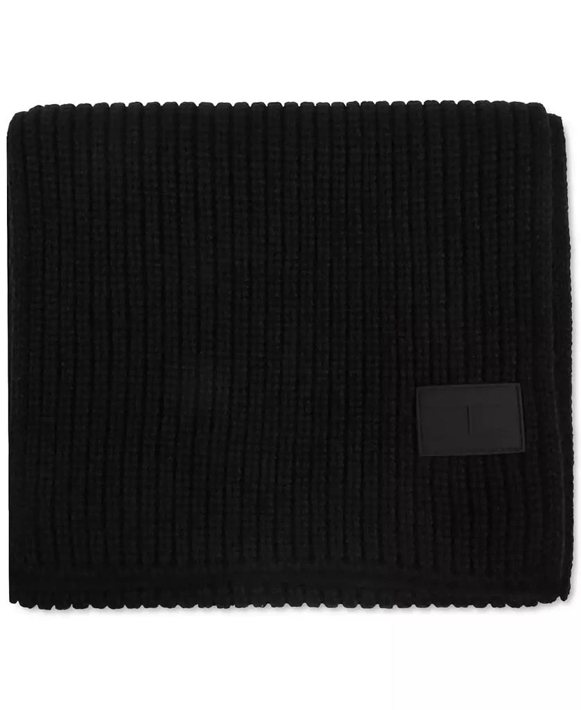 Tommy Hilfiger Men's Shaker Scarf with Ghost Patch 2