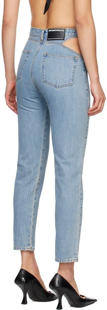 Boyarovskaya Blue Tongs Jeans 3