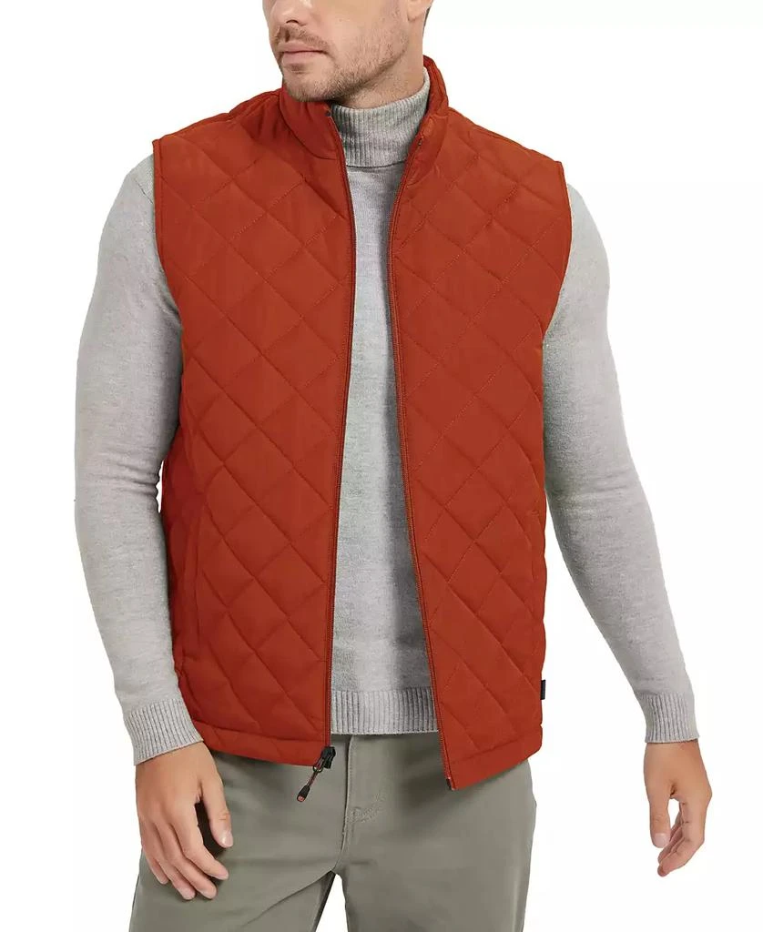 HAWKE & CO Men's Diamond Quilted Heritage Vest, Created for Macy's 1