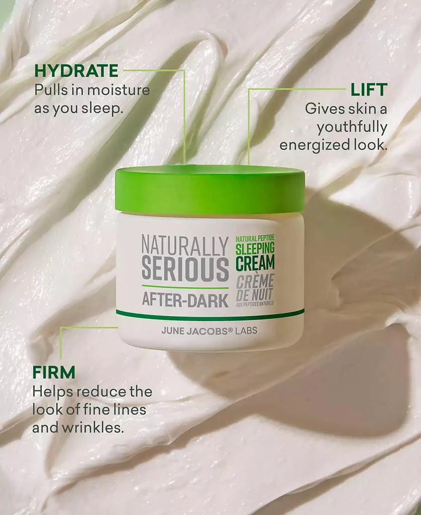 Naturally Serious After-Dark Natural Peptide Sleeping Cream 3