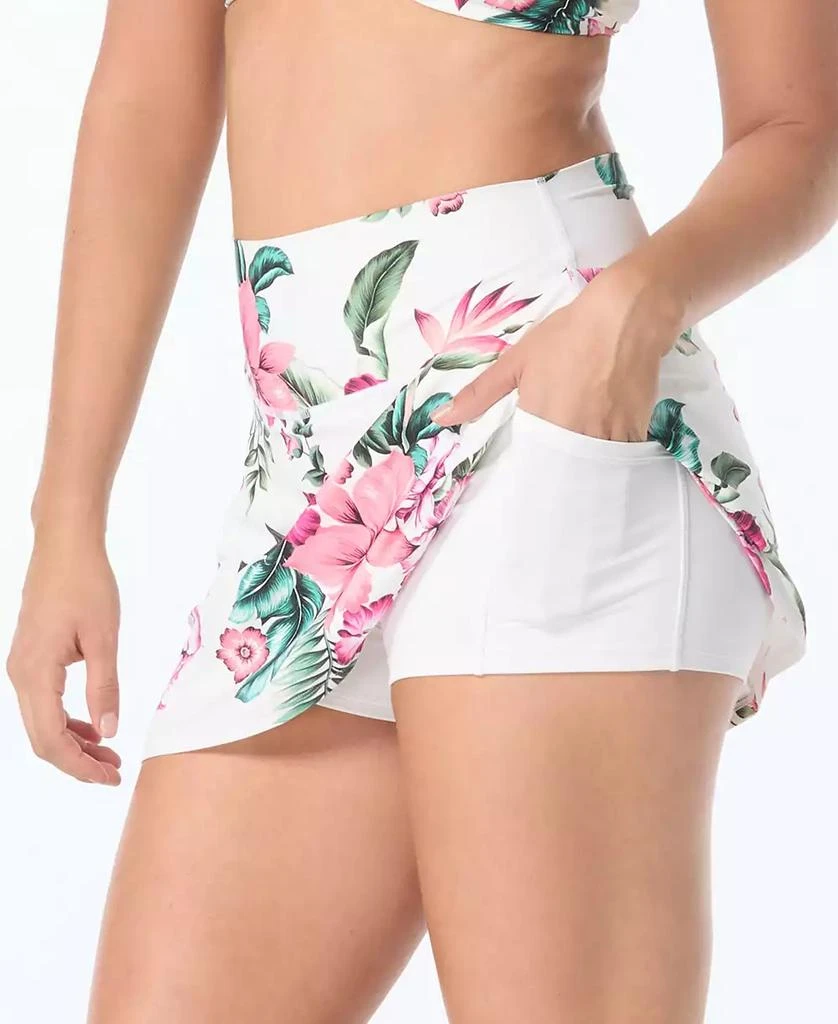Coco Reef Women
s Suraya Swim Pull-On Skirt 3