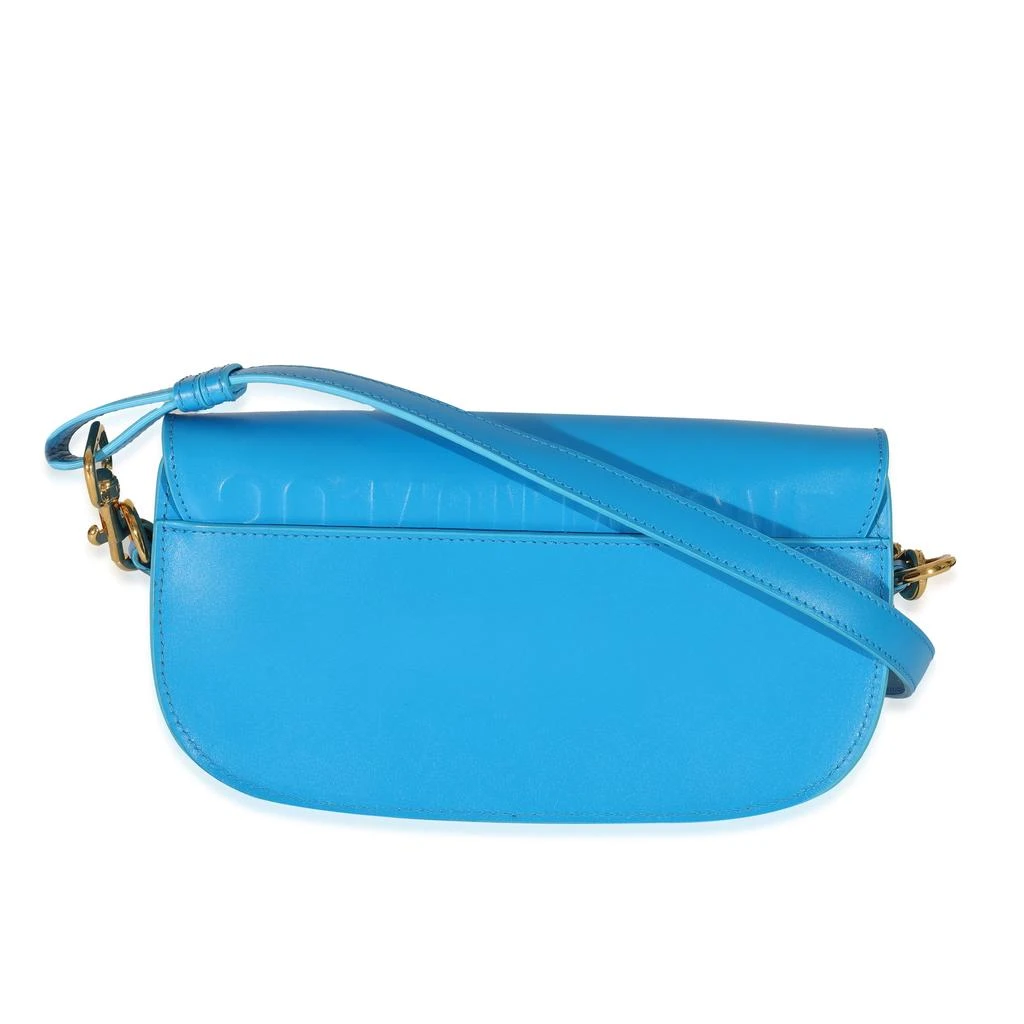 Dior Christian Dior Blue Leather Bobby East West Horizon Bag 4