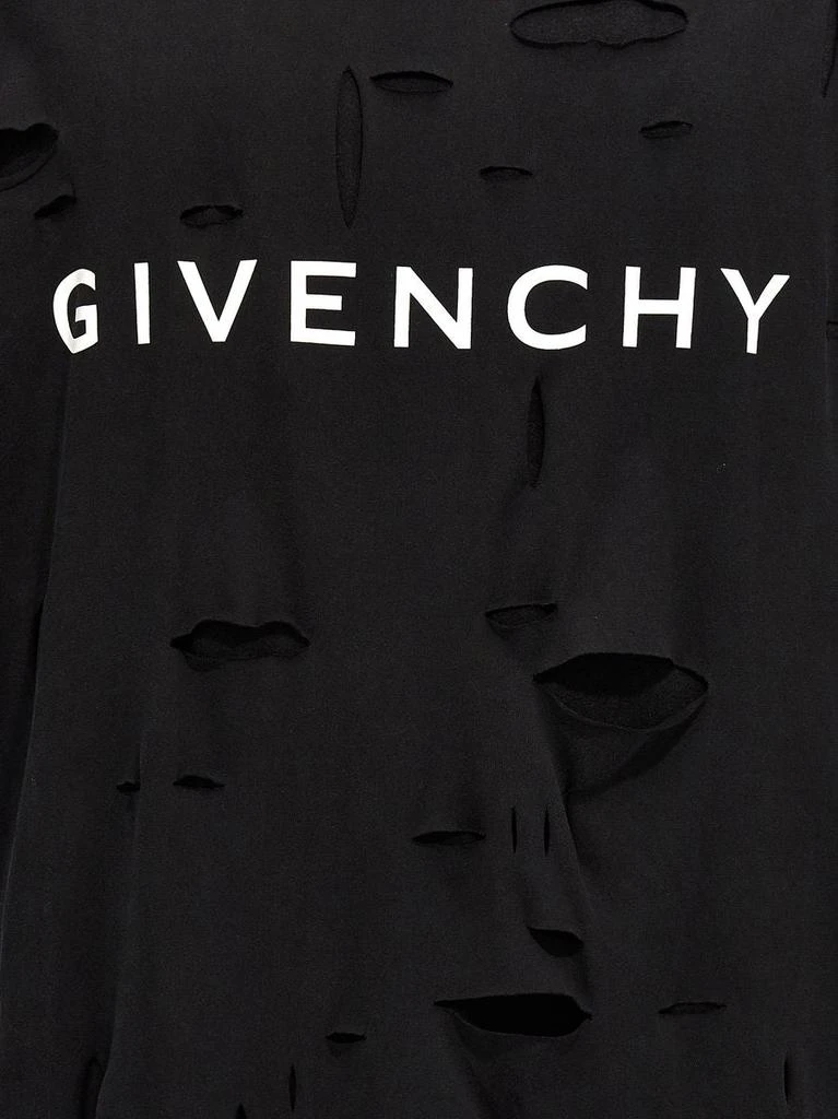 Givenchy Givenchy Destroyed Effect T-Shirt 4