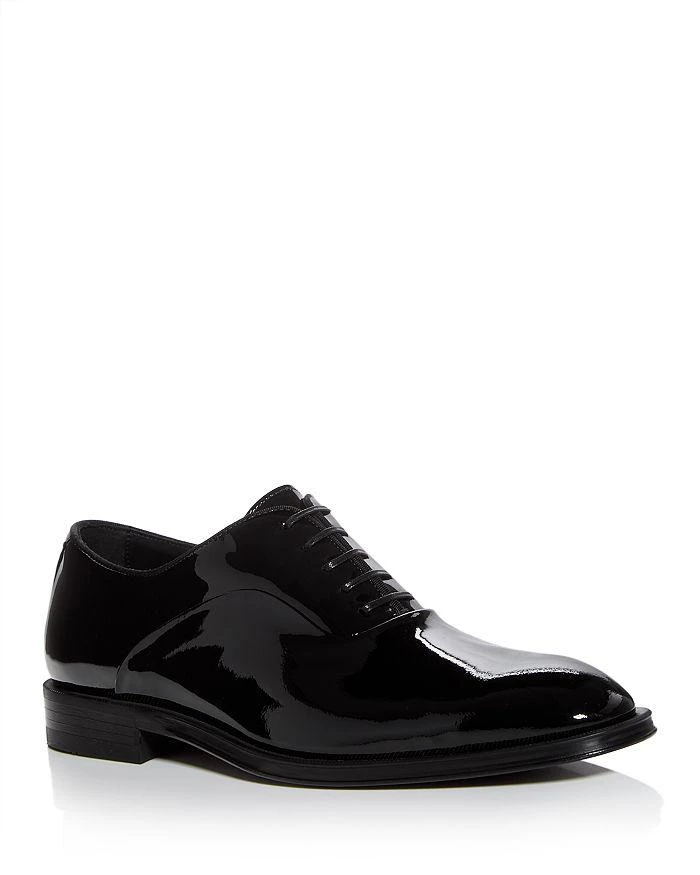 Hugo Boss Men's Derrek Patent Formal Lace Up Shoes