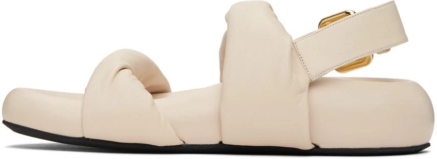 Marni Off-White Back Buckle Sandals 3