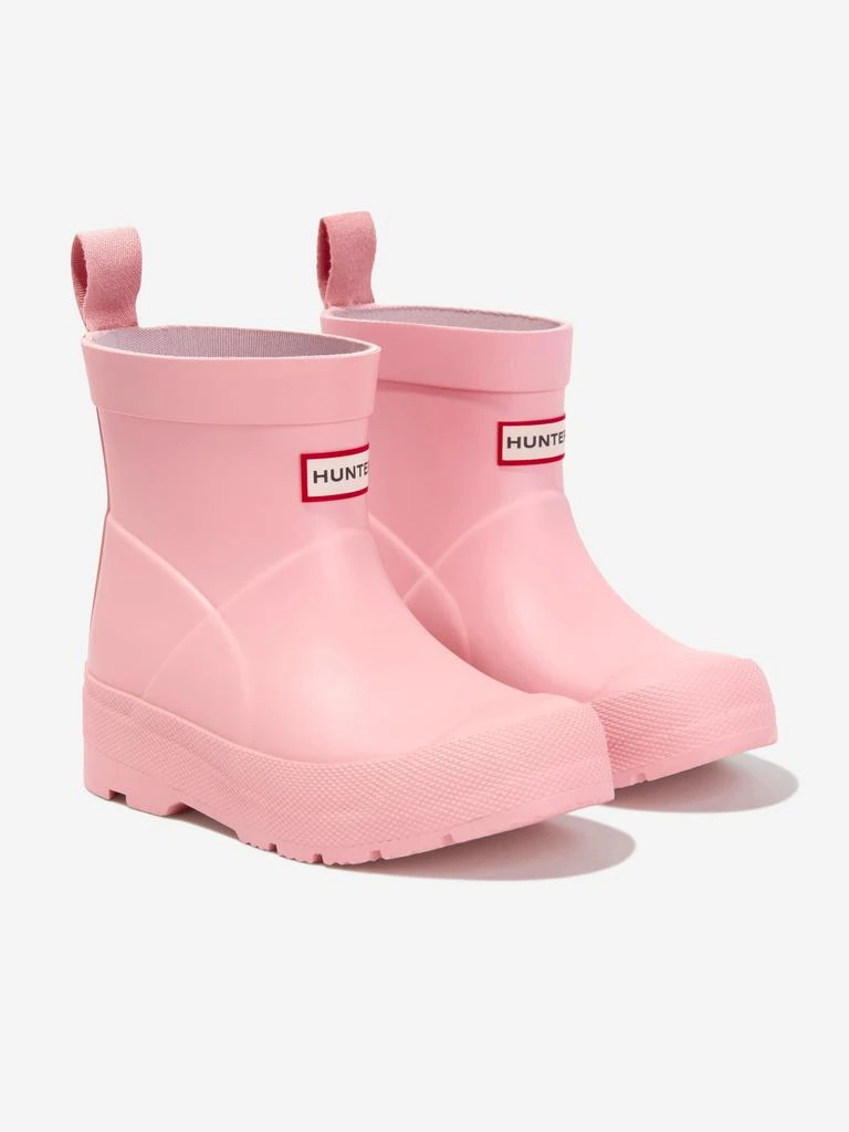 Hunter Hunter Girls Play Boots in Pink 2