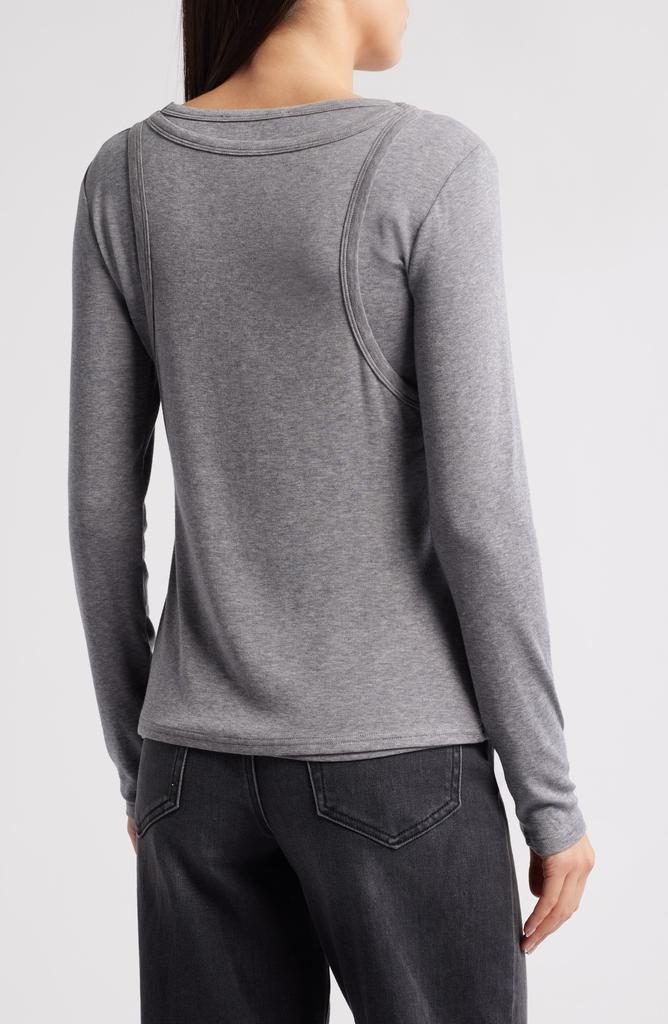 【STUDIOUS】 3 Layered Jersey Top Acne Studios Double-Layered Long Sleeve T-Shirt | Liberty