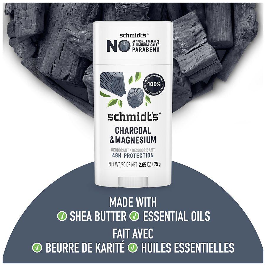 Schmidt's Mineral Enriched Natural Deodorant Charcoal + Magnesium