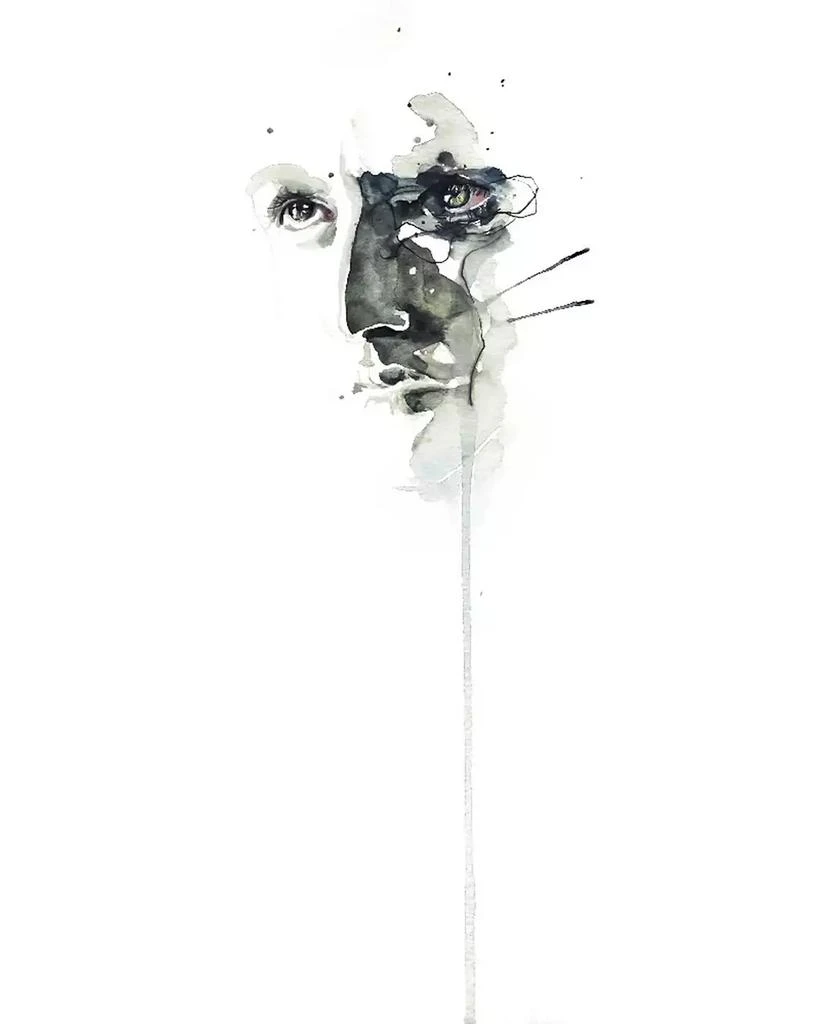 Eyes On Walls Agnes Cecile Still Sleeping Museum Mounted Canvas 16" x 24" 2