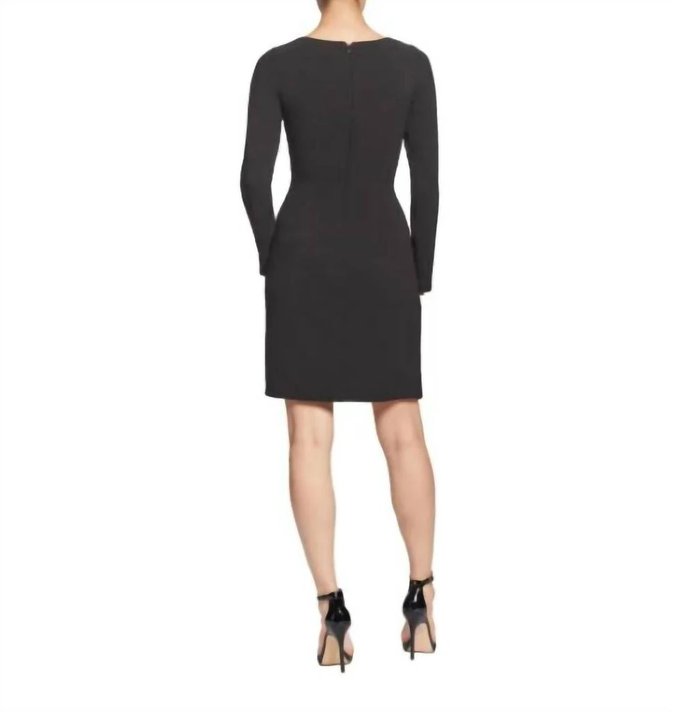Dress The Population Dress The Population - Coby Crepe Twist-Front Short Dress 3