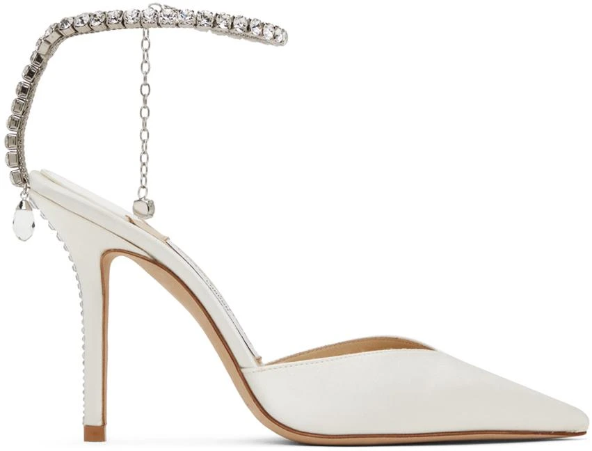 Jimmy Choo Off-White Saeda 100 Heels 1