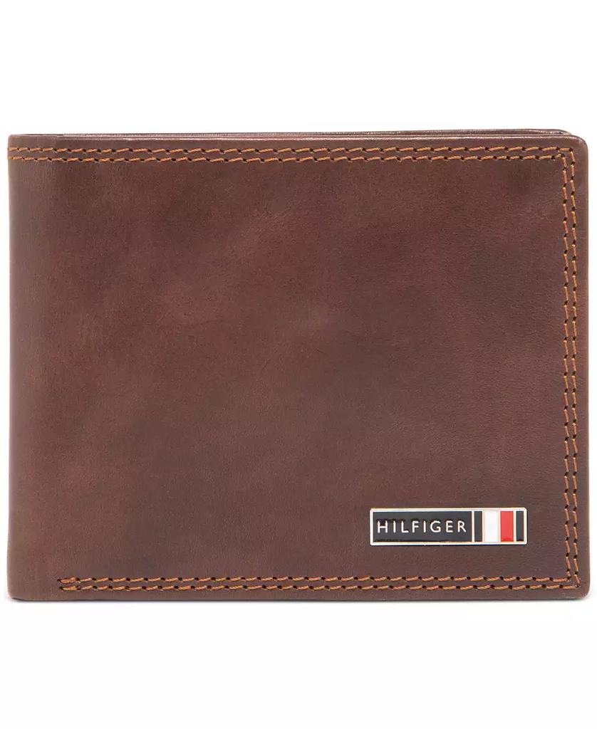 Tommy Hilfiger Men's Slim Bifold RFID Leather Wallet