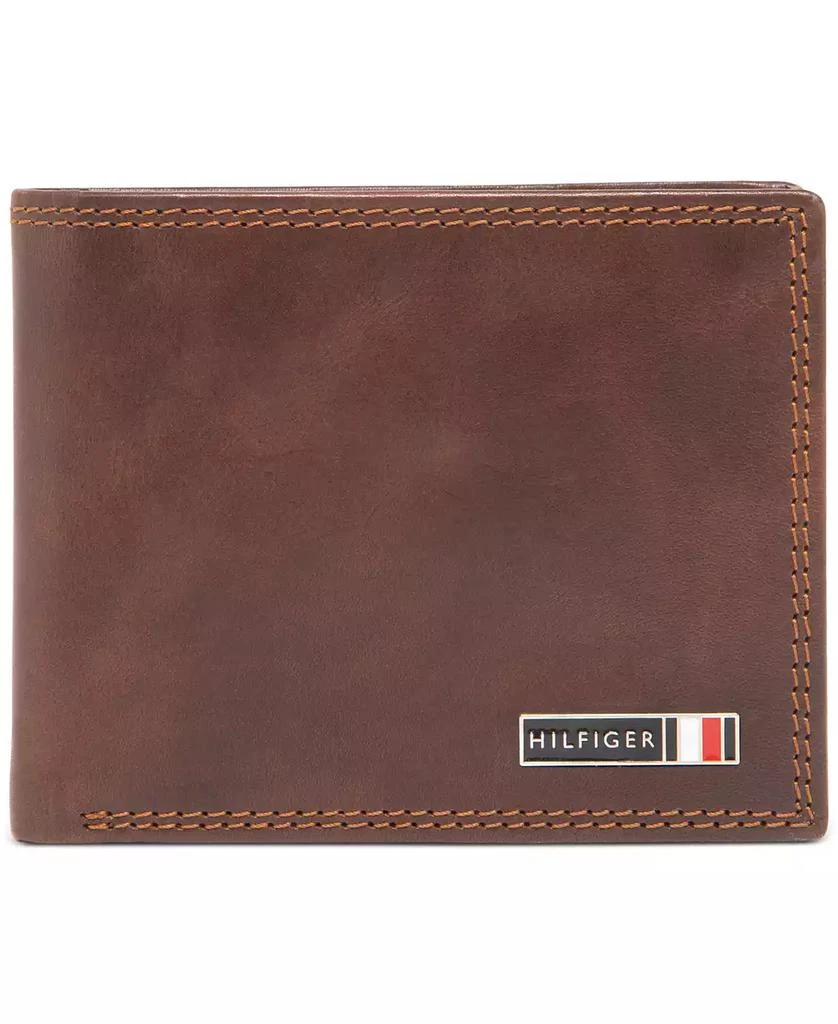 Tommy Hilfiger Men's Slim Bifold RFID Leather Wallet 1