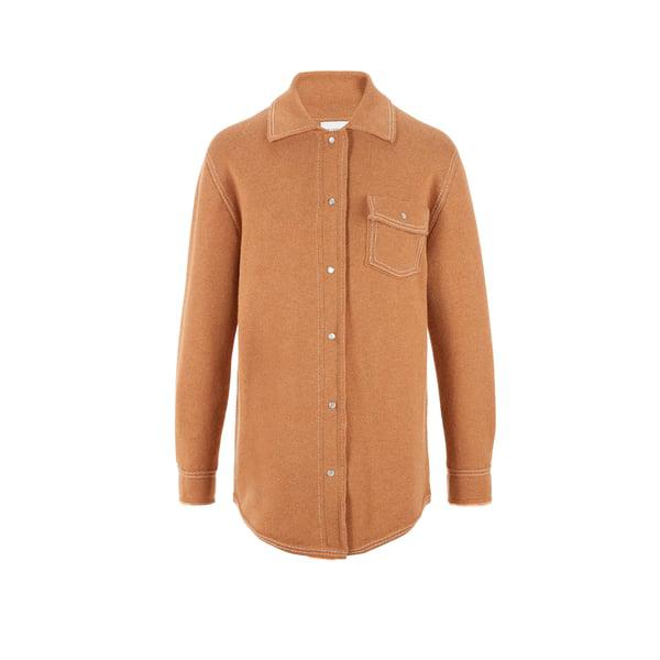 Barrie Cashmere and cotton shirt