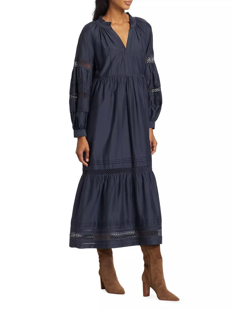 Marie Oliver Hanna Cotton-Blend Midi-Dress 4