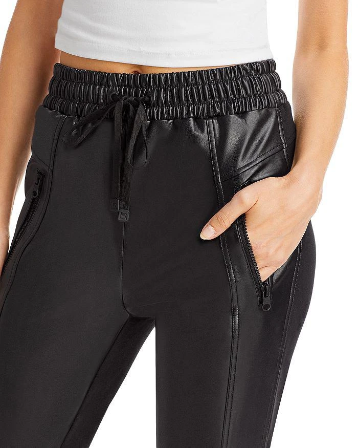 Blanc Noir Cardiff Mixed Media Jogger Pants 3