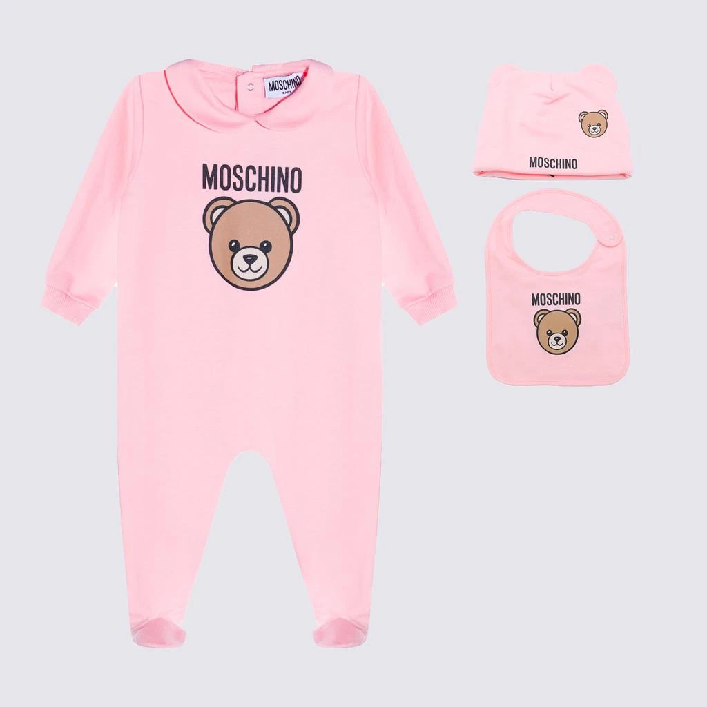 Moschino Moschino Kids Bear-Logo Babygrow Gift Set 3