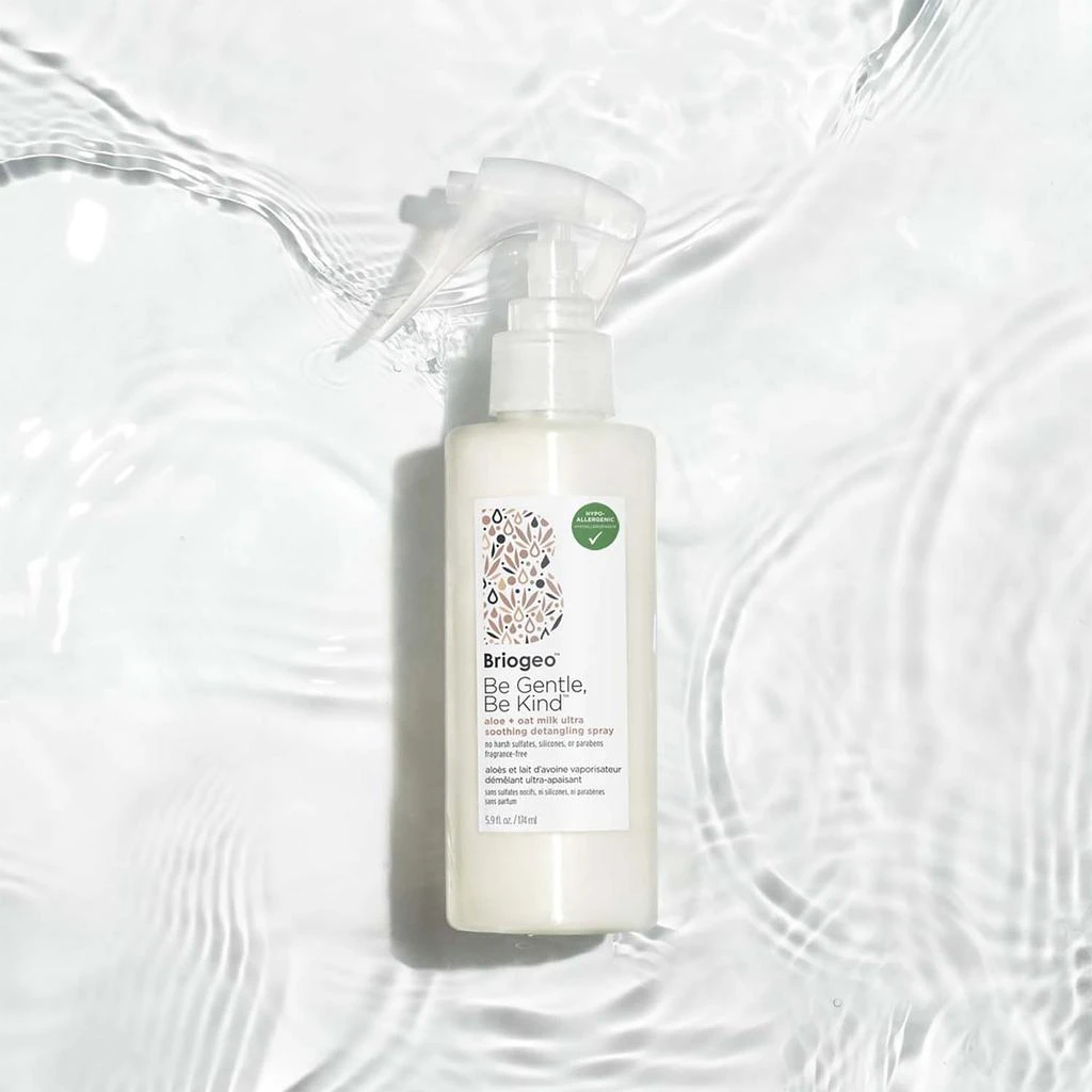 Briogeo Briogeo Be Gentle, Be Kind™ Aloe + Oat Milk Ultra Soothing Detangling Spray 5.9 oz 3