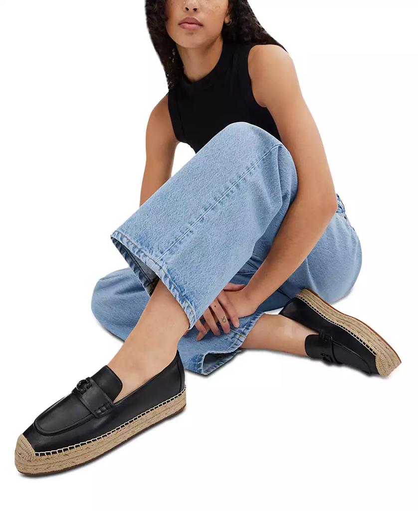 【COACH】Women's Camilla Logo Espadrille Flat Loafers COACH Women's Camilla Logo Espadrille Flat Loafers - Macy's