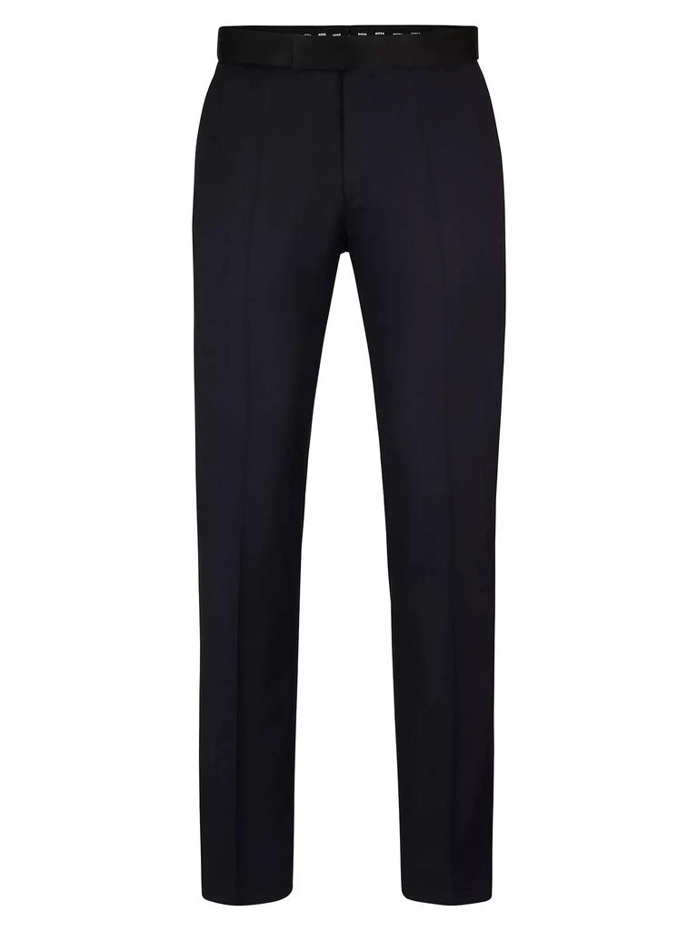 Hugo Boss Tuxedo Trousers in Virgin-Wool Serge 1