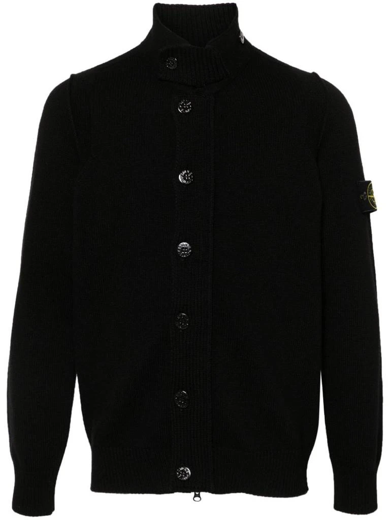 Stone Island STONE ISLAND - Cardigan With Logo 1