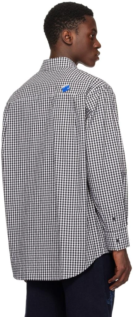 ADER error Black & White Significant Check Shirt 3