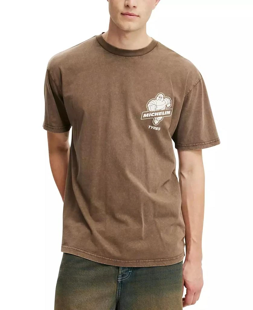 Cotton On Men's Michelin Loose Fit Short Sleeve T-Shirt 1
