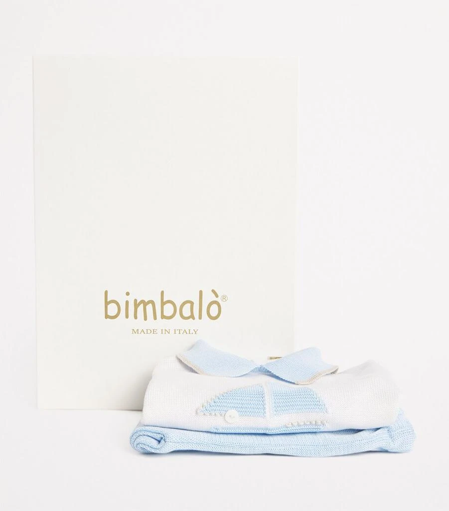 Bimbalo Cotton Polo Shirt and Trousers Set (1-24 Months) 4