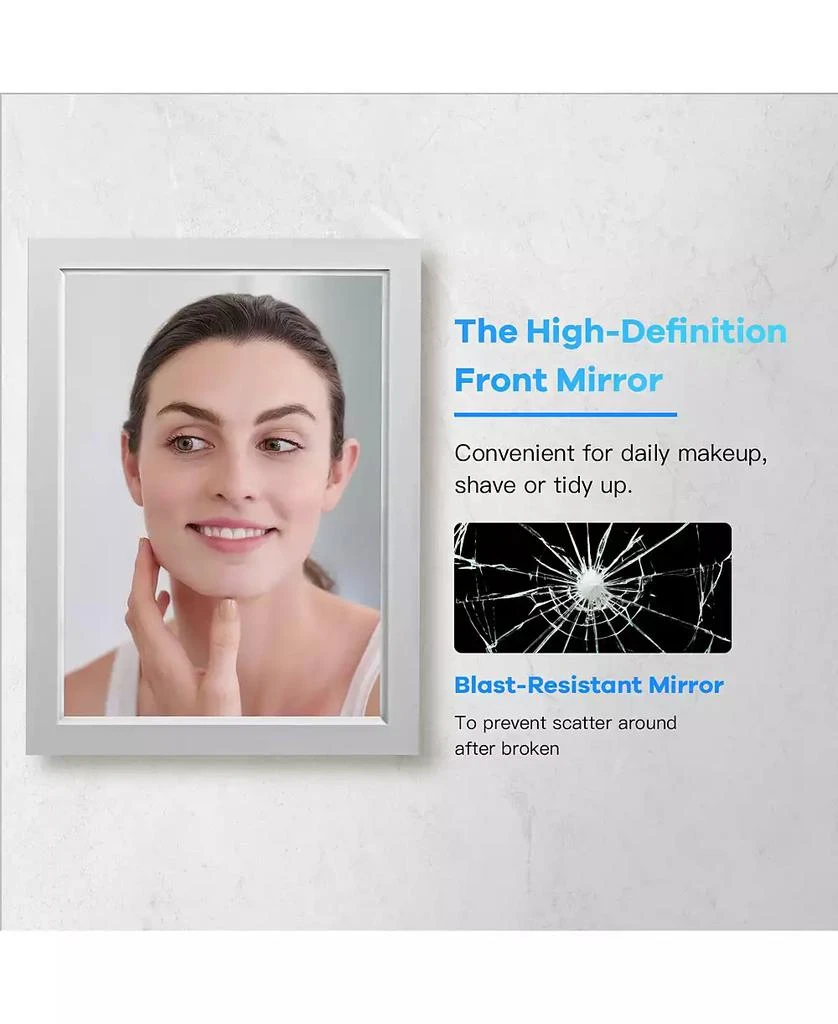 SUGIFT Wall-Mounted Mirrored Medicine Cabinet 6