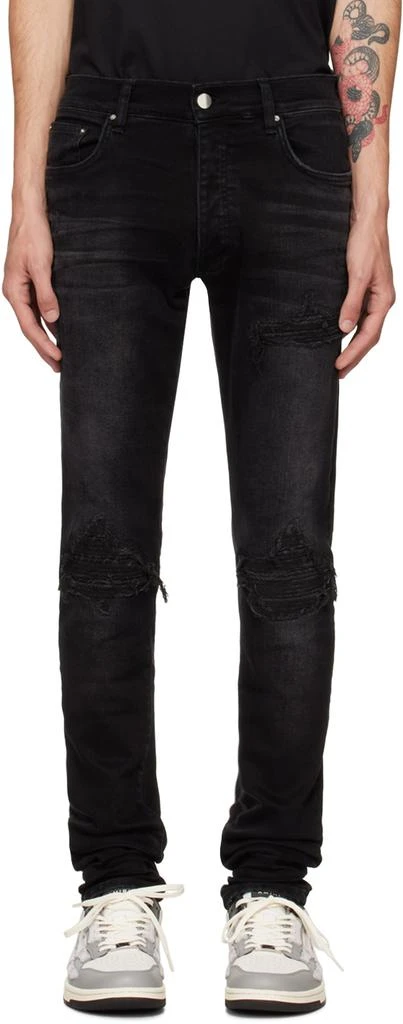 Black MX1 Bandana Jacquard Jeans – On Sale Now with Up to 50% Off