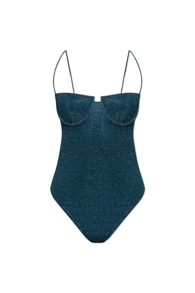 Oséree Oséree Lurex Underwired One Piece Swimsuit