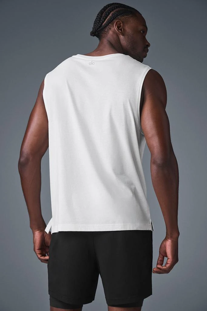 Alo Yoga The Triumph Muscle Tank - White 2