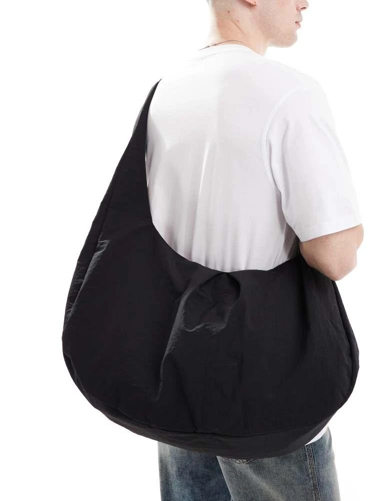 ASOS ASOS DESIGN sling cross body bag in black 3