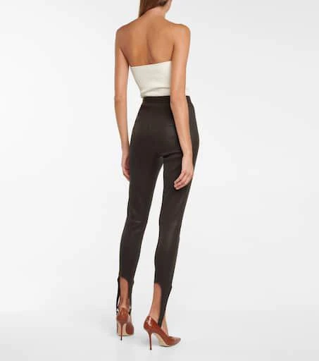 Zeynep Arçay Leather leggings 3