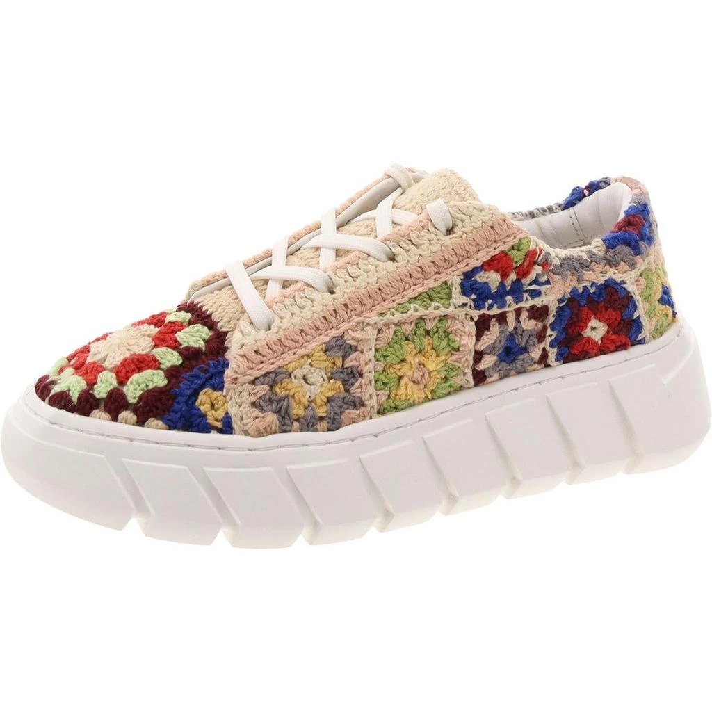 Free People Catch Me If You Can Womens Embroidered Embellished Casual And Fashion Sneakers 5